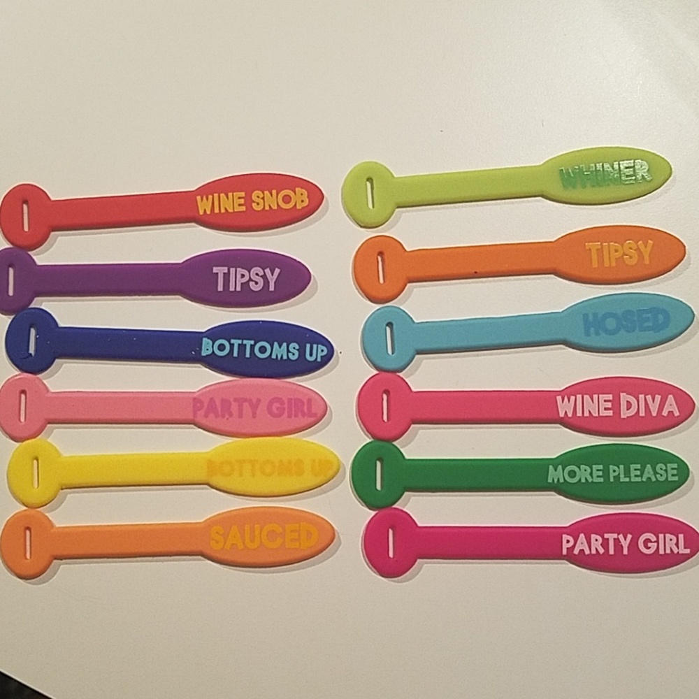 Pier 1 Wine Party Wineglass Identifiers